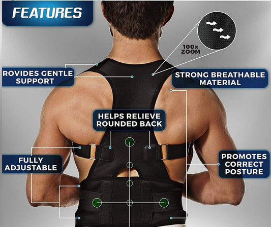 🧍‍♂️  Smart Posture Corrector Belt - Stand Tall, Live Better